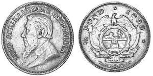 1/2 Pond / 1/2 Sovereign Sudafrica (1910 - ) Oro Paul Kruger (1825 - 1904)