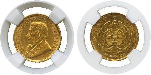 1/2 Pond / 1/2 Sovereign Sudafrica (1910 - ) Oro Paul Kruger (1825 - 1904)