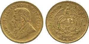 1/2 Pond / 1/2 Sovereign Sudafrica (1910 - ) Oro Paul Kruger (1825 - 1904)
