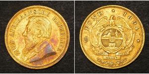 1/2 Pond / 1/2 Sovereign Sudafrica (1910 - ) Oro Paul Kruger (1825 - 1904)