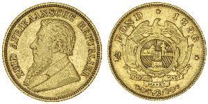 1/2 Pond / 1/2 Sovereign Sudafrica (1910 - ) Oro Paul Kruger (1825 - 1904)