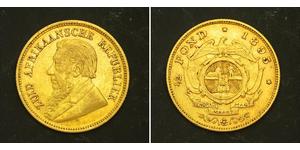 1/2 Pond / 1/2 Sovereign Sudafrica (1910 - ) Oro Paul Kruger (1825 - 1904)