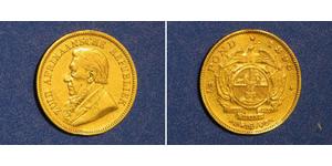 1/2 Pond / 1/2 Sovereign 南非 (1910 - ) 金 保罗·克留格尔 (1825 - 1904)