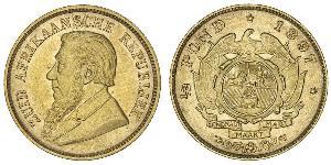 1/2 Pond / 1/2 Соверен Південно-Африканська Республіка (1910 - ) Золото Поль Крюгер (1825 - 1904)