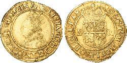 1/2 Pound Kingdom of England (927-1649,1660-1707) Gold Elizabeth I (1533-1603)