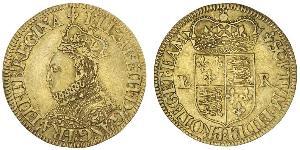 1/2 Pound Kingdom of England (927-1649,1660-1707) Gold Elizabeth I (1533-1603)