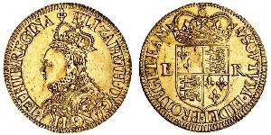 1/2 Pound Reino de Inglaterra (927-1649,1660-1707) Oro Isabel I (1533-1603)
