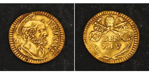 1/2 Scudo Ciudad del Vaticano Oro 