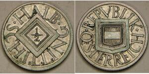 1/2 Shilling Première République d