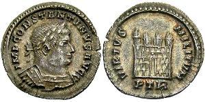 1/2 Siliqua Impero romano (27BC-395) Argento Costantino I (272 - 337)
