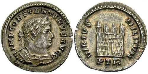 1/2 Siliqua Römische Kaiserzeit (27BC-395) Silber Konstantin I (272 - 337)