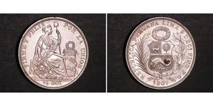 1/2 Sol Pérou Argent 