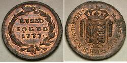 1/2 Soldo Saint-Empire romain germanique (962-1806) / Italian city-states Cuivre Maria Theresa of Austria (1717 - 1780)