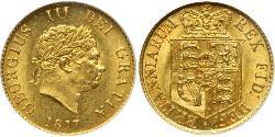 1/2 Sovereign United Kingdom of Great Britain and Ireland (1801-1922) Gold George III (1738-1820)