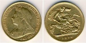 1/2 Sovereign United Kingdom of Great Britain and Ireland (1801-1922) Gold Victoria (1819 - 1901)
