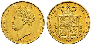 1/2 Sovereign United Kingdom of Great Britain and Ireland (1801-1922) Gold George IV (1762-1830)