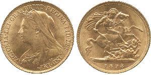 1/2 Sovereign United Kingdom of Great Britain and Ireland (1801-1922) Gold Victoria (1819 - 1901)