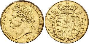 1/2 Sovereign United Kingdom of Great Britain and Ireland (1801-1922) Gold George IV (1762-1830)