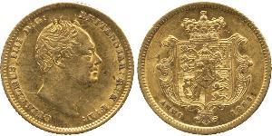 1/2 Sovereign United Kingdom of Great Britain and Ireland (1801-1922) Gold William IV (1765-1837)