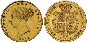1/2 Sovereign United Kingdom of Great Britain and Ireland (1801-1922) Gold Victoria (1819 - 1901)