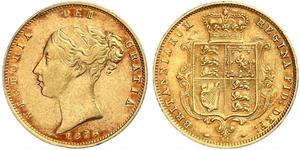 1/2 Sovereign United Kingdom of Great Britain and Ireland (1801-1922) Gold Victoria (1819 - 1901)