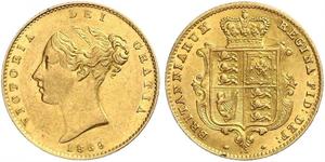 1/2 Sovereign United Kingdom of Great Britain and Ireland (1801-1922) Gold Victoria (1819 - 1901)