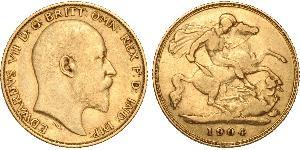 1/2 Sovereign United Kingdom of Great Britain and Ireland (1801-1922) Gold Edward VII (1841-1910)