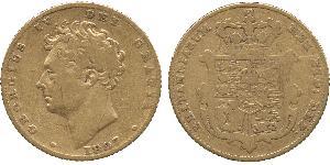1/2 Sovereign United Kingdom of Great Britain and Ireland (1801-1922) Gold George IV (1762-1830)