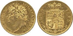 1/2 Sovereign United Kingdom of Great Britain and Ireland (1801-1922) Gold George IV (1762-1830)