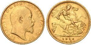 1/2 Sovereign United Kingdom of Great Britain and Ireland (1801-1922) Gold Edward VII (1841-1910)