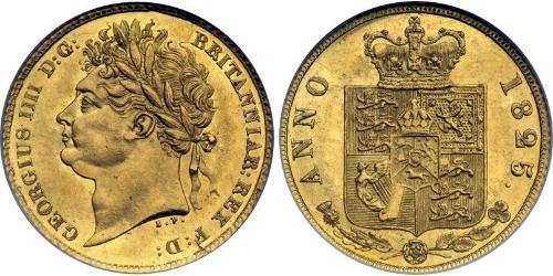 1/2 Sovereign United Kingdom of Great Britain and Ireland (1801-1922) Gold George IV (1762-1830)