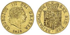 1/2 Sovereign Vereinigtes Königreich von Großbritannien und Irland (1801-1922) Gold Georg III (1738-1820)