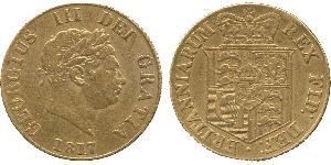 1/2 Sovereign Vereinigtes Königreich von Großbritannien und Irland (1801-1922) Gold Georg III (1738-1820)