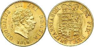 1/2 Sovereign Vereinigtes Königreich von Großbritannien und Irland (1801-1922) Gold Georg III (1738-1820)