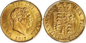 1/2 Sovereign Vereinigtes Königreich von Großbritannien und Irland (1801-1922) Gold Georg III (1738-1820)