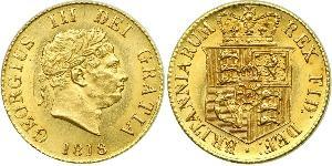 1/2 Sovereign Vereinigtes Königreich von Großbritannien und Irland (1801-1922) Gold Georg III (1738-1820)