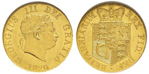 1/2 Sovereign Royaume-Uni de Grande-Bretagne et d