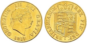 1/2 Sovereign Royaume-Uni de Grande-Bretagne et d