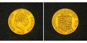 1/2 Sovereign Regno Unito di Gran Bretagna e Irlanda (1801-1922) Oro Giorgio III (1738-1820)