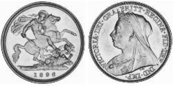1/2 Sovereign 澳大利亚 金 维多利亚 (英国君主)