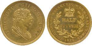 1/2 Stiver Reino Unido de Gran Bretaña e Irlanda (1801-1922) Cobre Jorge III (1738-1820)