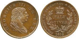 1/2 Stiver United Kingdom of Great Britain and Ireland (1801-1922) Copper George III (1738-1820)