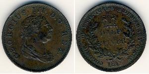 1/2 Stiver United Kingdom of Great Britain and Ireland (1801-1922) Copper George III (1738-1820)
