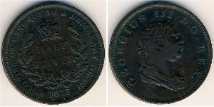 1/2 Stiver United Kingdom of Great Britain and Ireland (1801-1922) Copper George III (1738-1820)