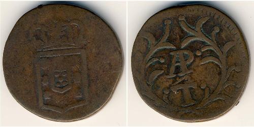 1/2 Tanga Индия португальская (1510-1961) Мідь 
