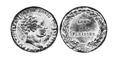 1/2 Thaler Royaume de Bavière (1806 - 1918) Argent 