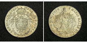 1/2 Thaler Royaume de Hongrie (1000-1918) Argent Joseph II, Holy Roman Emperor  (1741 - 1790)