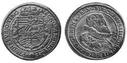 1/2 Thaler Saint-Empire romain germanique (962-1806) Argent Rodolphe II du Saint-Empire (1552 - 1612)