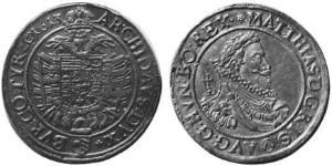 1/2 Thaler Saint-Empire romain germanique (962-1806) Argent 