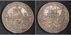 1/2 Thaler Salzbourg (1328 - 1803) Argent 